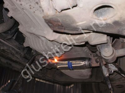 Замена гофры Hyundai Tucson I